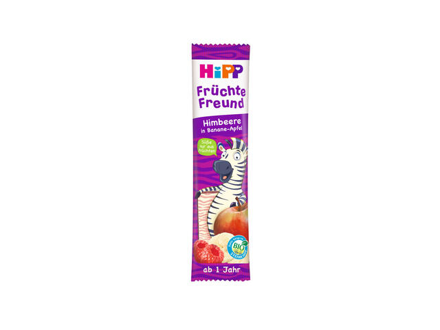 Baton Hipp Fruit-Friend mar, banana, zmeura 23g