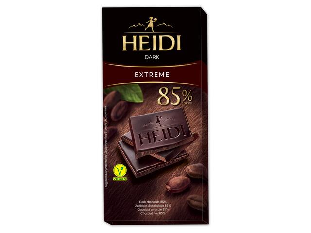 Ciocolata Heidi Dark Extreme 85%