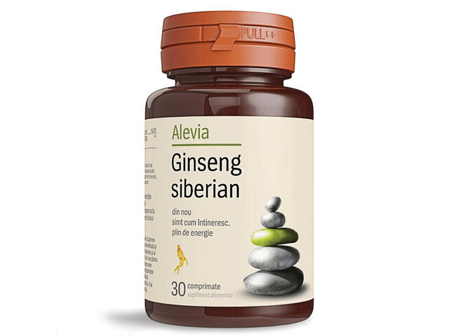 Comprimate Ginseng Siberian30 Alevia