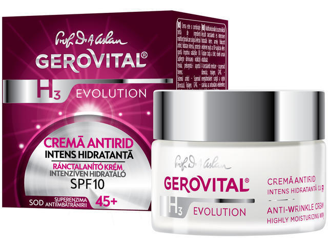 Crema De Fata Antirid 45+ Gerovital 50 Ml