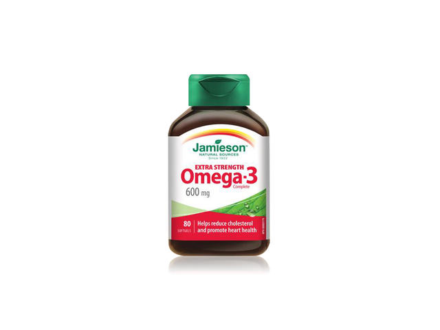 JAMIESON 2546 OMEGA 3 600MG X 80CPS MOI