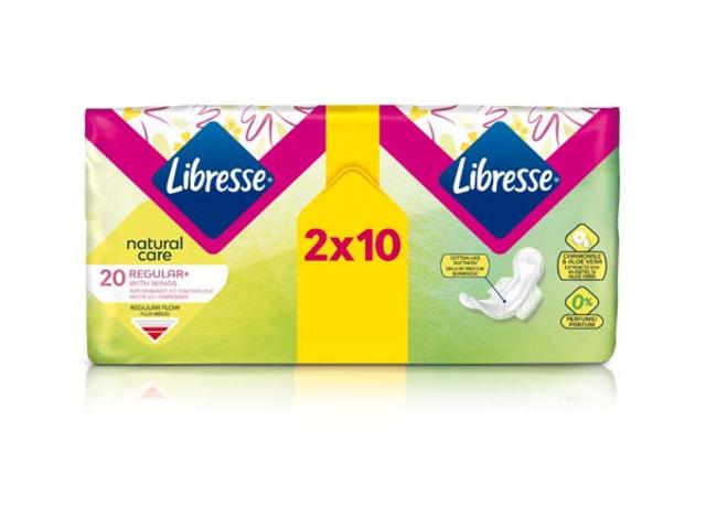 Absorbante Libresse Natural Care Ultra Normal Duo 20 bucati