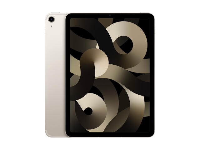 iPad Air 5, 10.9", 64GB, Cellular, Starlight