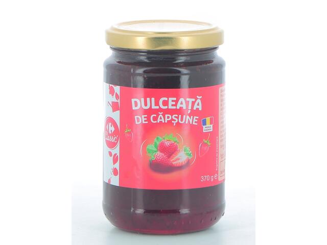 Dulceata capsuni 370g Carrefour