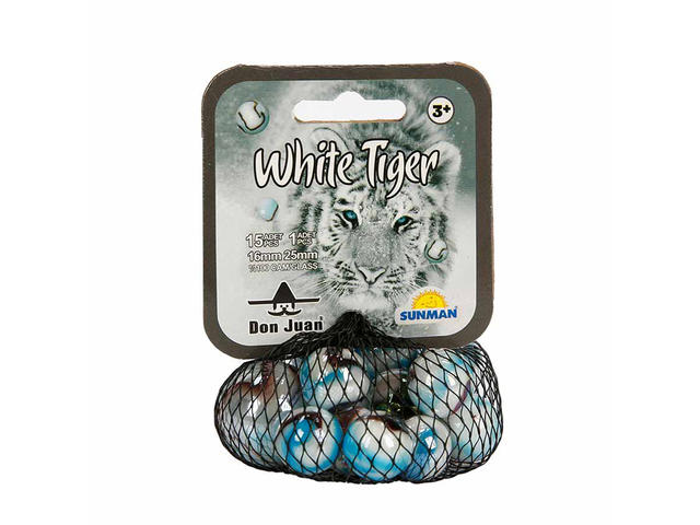 Bile din Sticla, Don Juan, Marble Tigru Alb