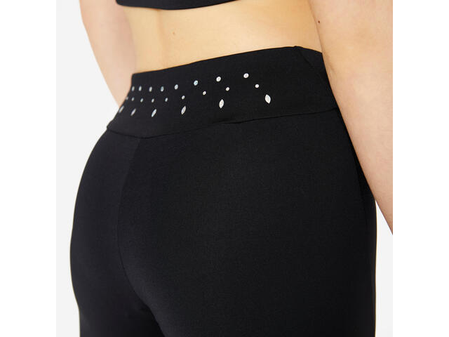 Colanți Gimnastică paiete Negru Fete - 12-13 y/a / 151-160 cm