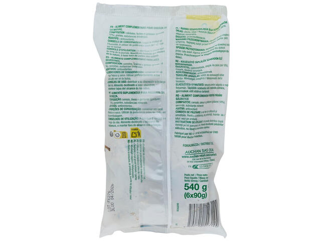 Bile de seminte pentru pasari Pouce, 540 g