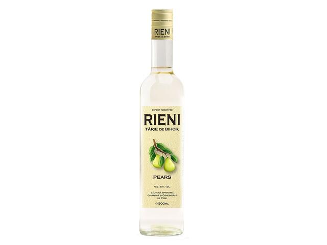 Rieni Tarie de Bihor, Bautura spirtoasa cu aroma si concentrat de pere, alc. 40% vol., 0.5L sticla