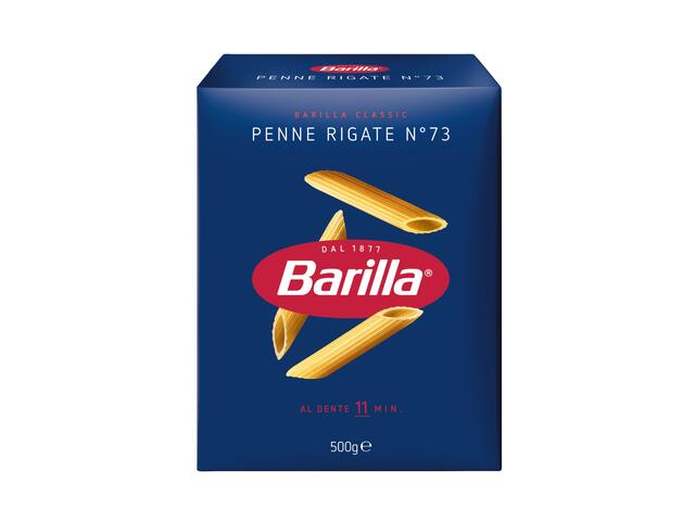 Paste scurte Penne Rigate n73 Barilla, 500g