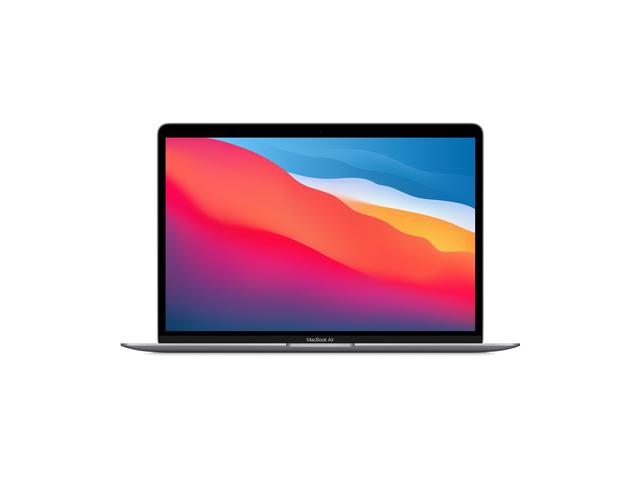 MacBook Air 13" True Tone, procesor Apple M1, 8 nuclee CPU si 7 nuclee GPU, 8GB, 256GB, Space Grey, INT KB
