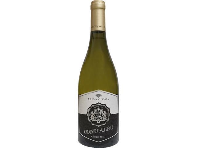 Vin Alb Conu Albu Chardonnay, 0.75L, Sec