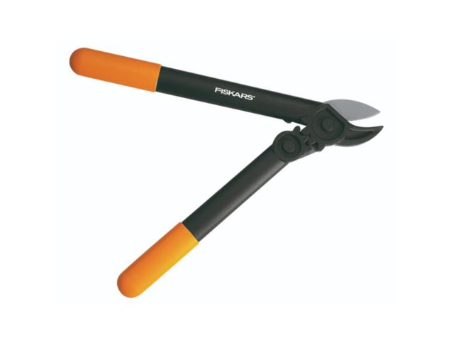 Foarfeca ramuri groase Fiskars L31 S, manere ergonomice, 387 mm, negru, portocaliu