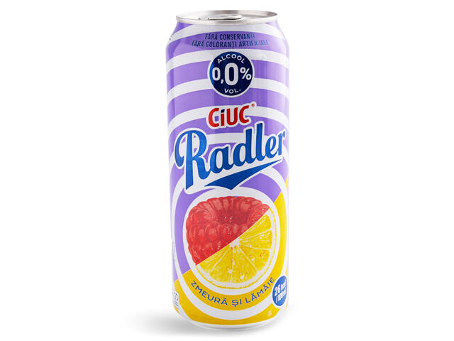 Ciuc Radler Bere Cu Lamaie Si Lime 0% Alc. Doza 500 ML