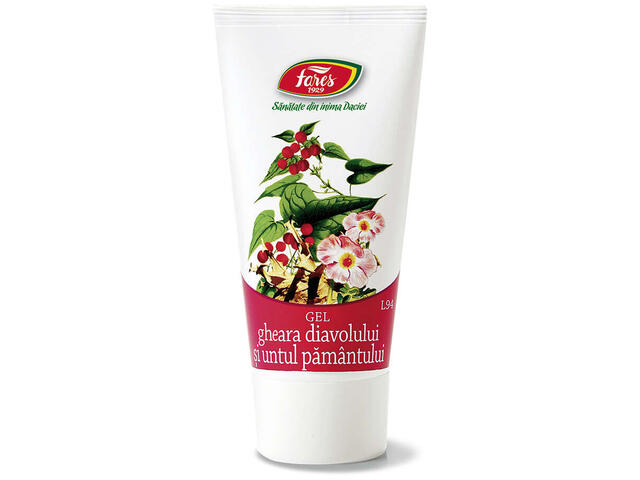 Gheara diavolului si untul pamantului, gel 50 ML