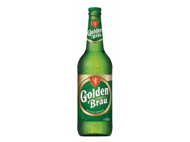 Bere blonda Golden Brau sticla 660ML