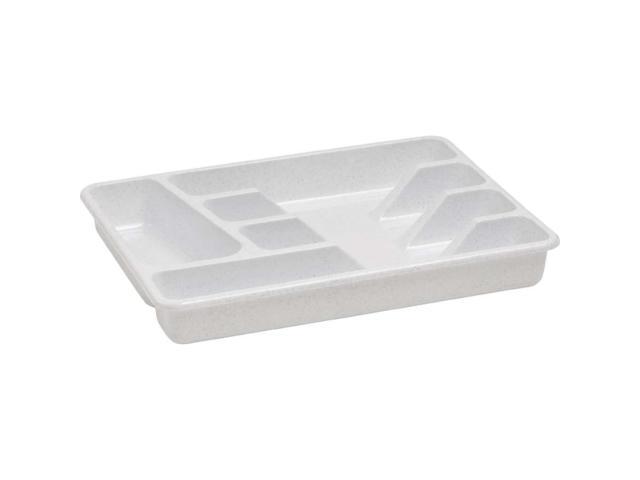 Suport organizator tacamuri, 33 x 26 x 4.5 cm, gri, plastic, CURVER