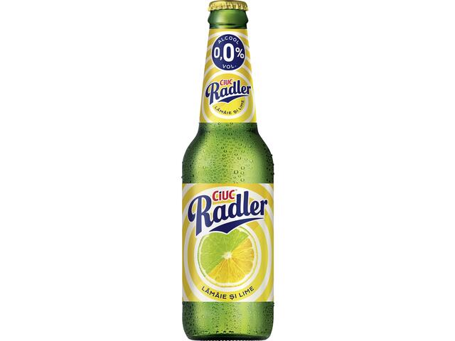 Amestec Limonada Si Bere Ciuc Radler Lamaie Si Lime 0% 0.33L