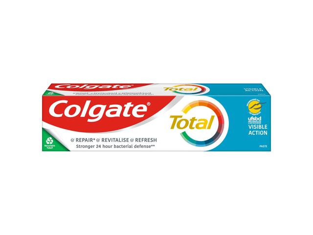 Pasta de dinti pentru protectie completa, Colgate Total Visible Action 100 ML