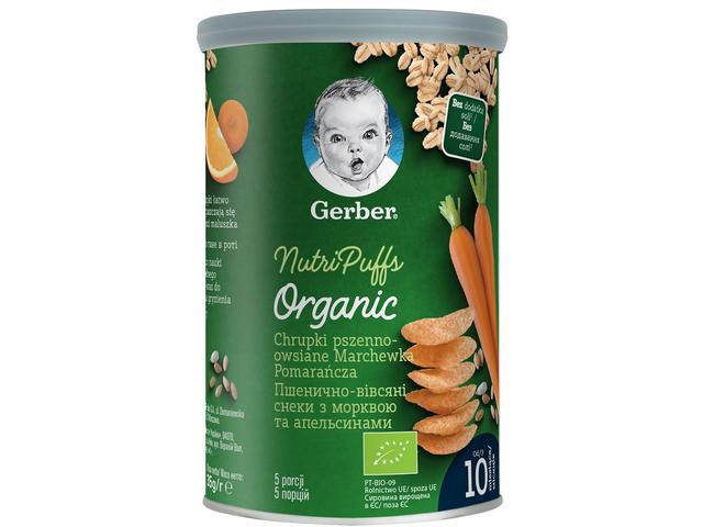 Gerber BIO Chip morcovi si portocale 35g