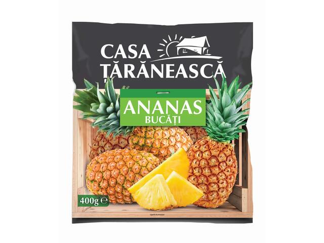 Ananas bucati 400g, Casa Taraneasca