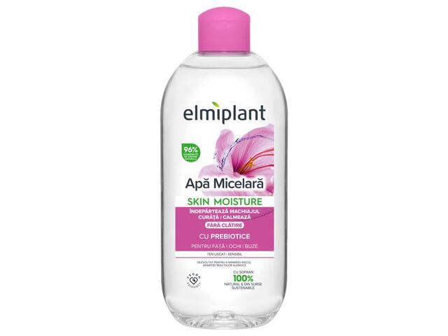 Apa micelara pentru ten uscat/senibil Elmiplant, 400 ML