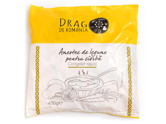 Amestec de legume pentru ciorba, Drag de Romania 450G