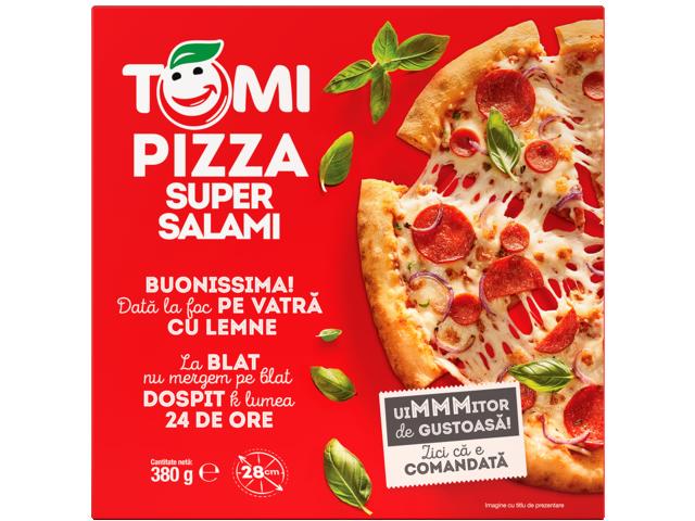 Pizza Super salami 380g, Tomi