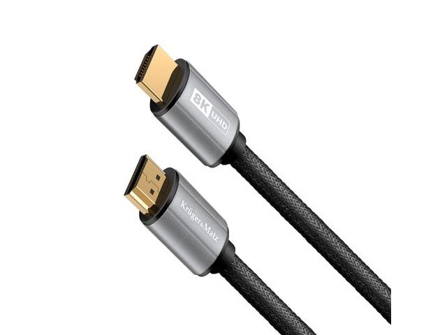 Cablu HDMI-HDMI 2.1 8K 1.8 m Kruger&Matz KM1265