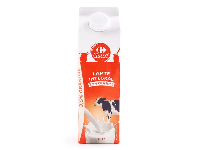 Lapte 3.5% Grasime 1L Carrefour Classic