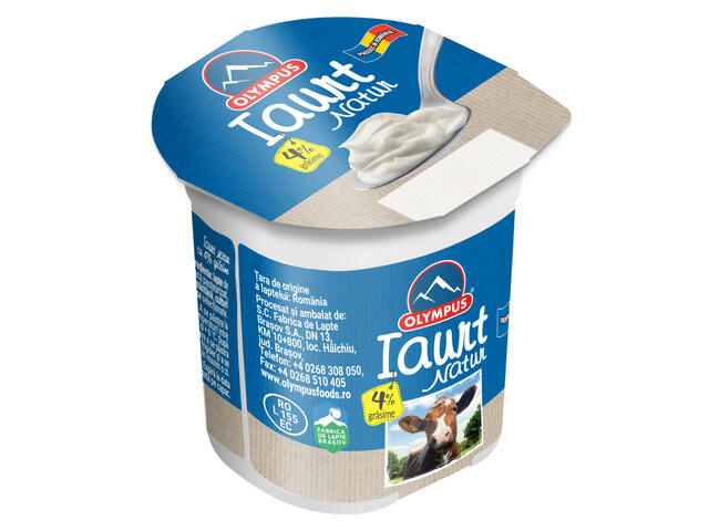 Iaurt Natural 4%grasime 125g Olympus