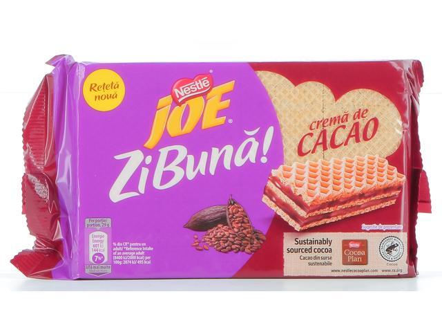 Nestle Joe Zi Buna Napolitane Cu Crema De Cacao 117G