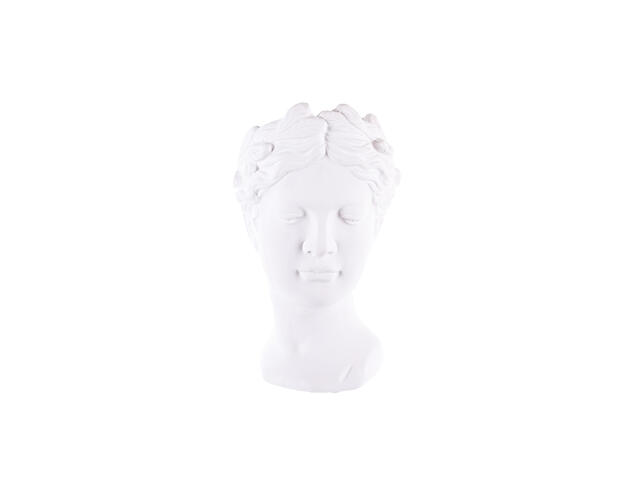 Vaza VENUS, 25x15 cm, portelan, alb