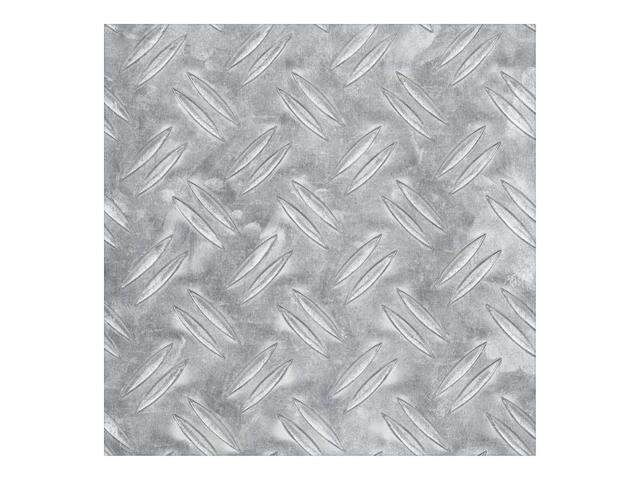 Tabla aluminiu striata AL NATUR, 120 x 1000 x 1.5 mm