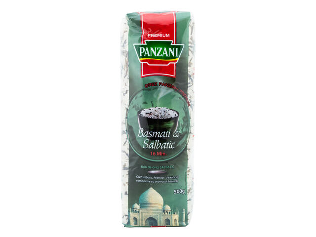 Orez Basmati Salbatic 0.5kg Panzani