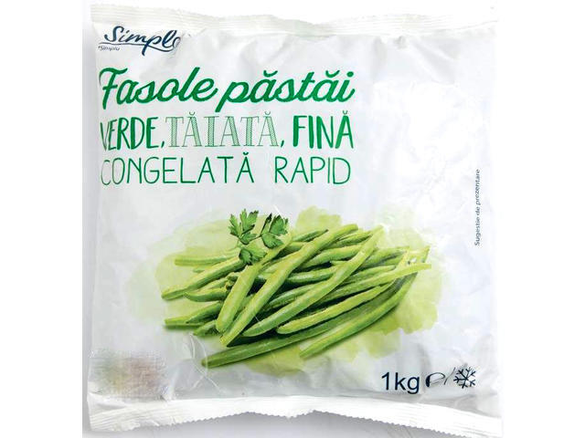 Fasole verde taiata congelata Simpl 1 kg