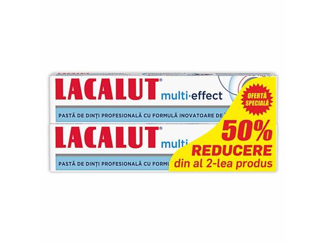 Lacalut Multi-Effect*75 ML 1+1-50%