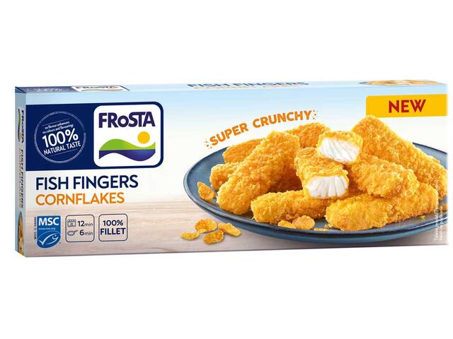 Fish Fingers In Fulgi De Porumb 360 G Frosta