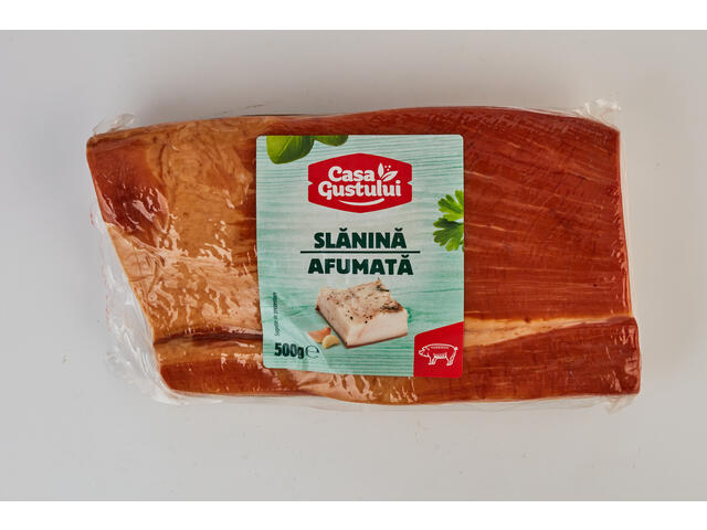 Casa Gustul Slanina afumata 500 g