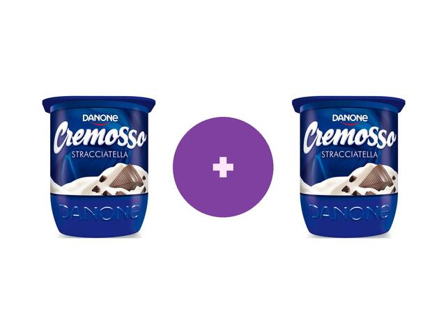 Cremosso, Iaurt Cu Ciocolata 4,6% Grasime Stracciatella, 125G, Al 2-lea -32%