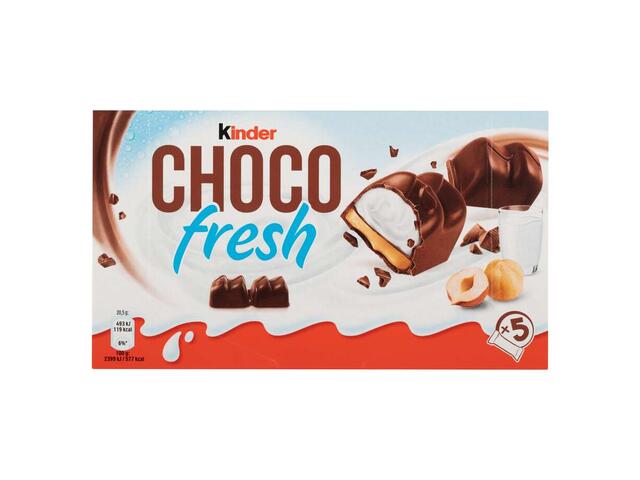 Kinder Choco Fresh Specialitate cu ciocolata cu umplutura de lapte si alune de padure 102,5 g