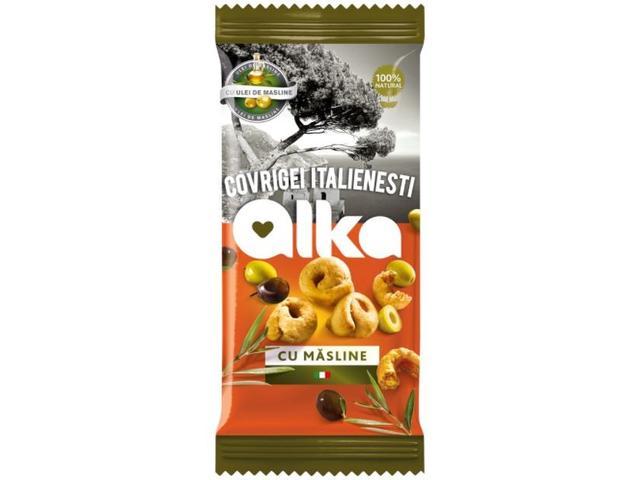 Covrigei Italienesti Alka cu masline 100g