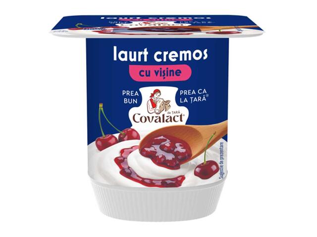 Iaurt Cremos Cu Visine 5% Grasime 140G Covalact