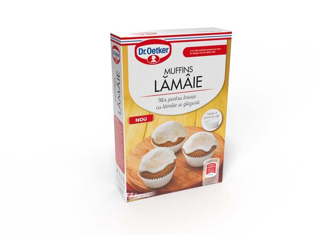 Dr.Oetker Mix pentru Briose cu Lamaie 365g