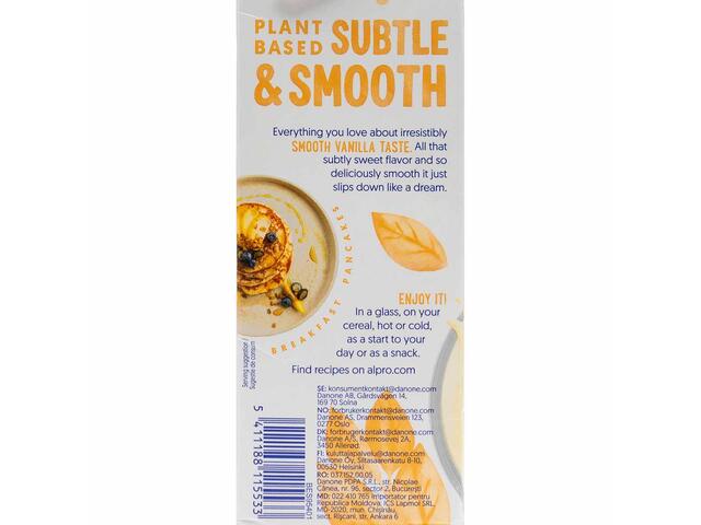Bautura din soia si vanilie Alpro, 1 l