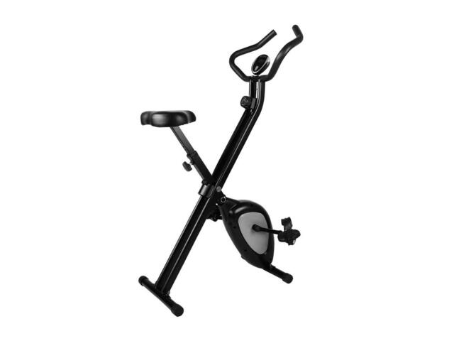 Bicicleta de fitness pliabila, 47x77x126 cm, Negru