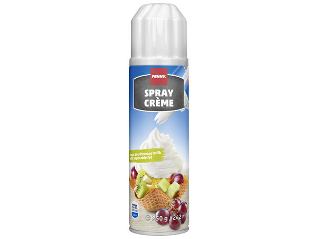 PENNY Crema spray gras. animala 250 g