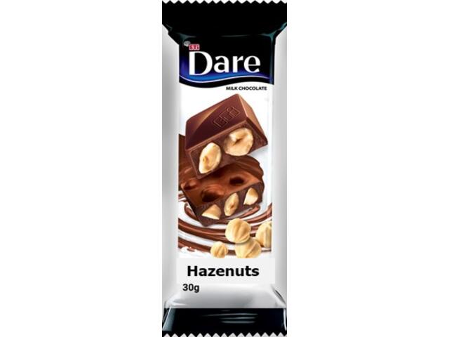 Dare - Ciocolata cu lapte si Alune 30G