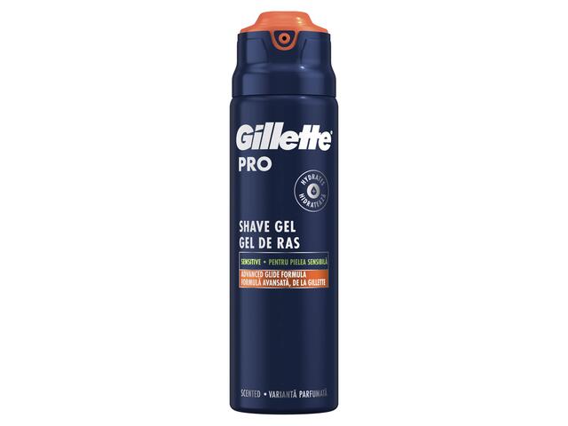 Gel de ras, Gillette Fusion Proglide Sensitive Active Sport, 170 ML