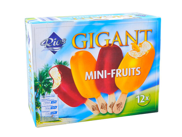 Rios Mini Fruits Ingheţata 12 x 50 ml (600 ml)