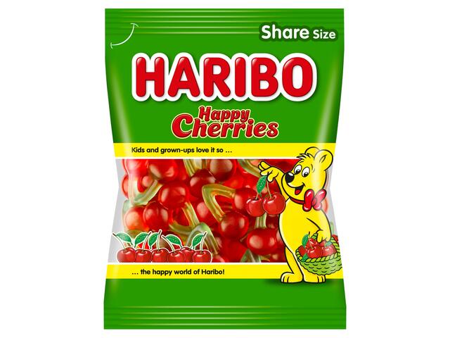 Haribo Happy Cherries Bomboane gumate cu aroma de fructe 200 g